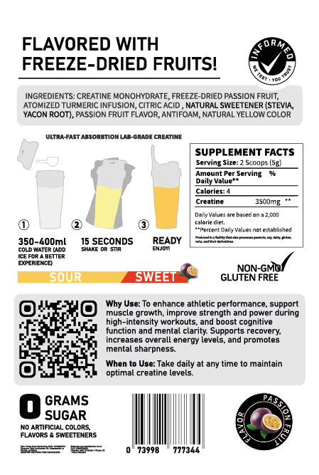 Creatina Monohidratada - Strength Series™ (300g)