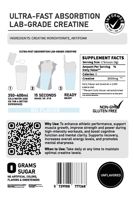 Creatina Monohidratada - Strength Series™ (300g)