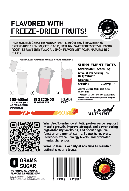 Creatina Monohidratada - Strength Series™ (300g)